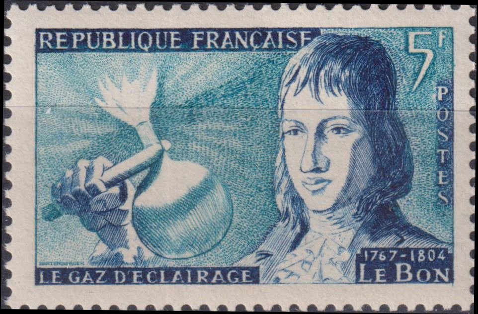 Timbre France 1955 n° 1012 – Philippe Le Bon